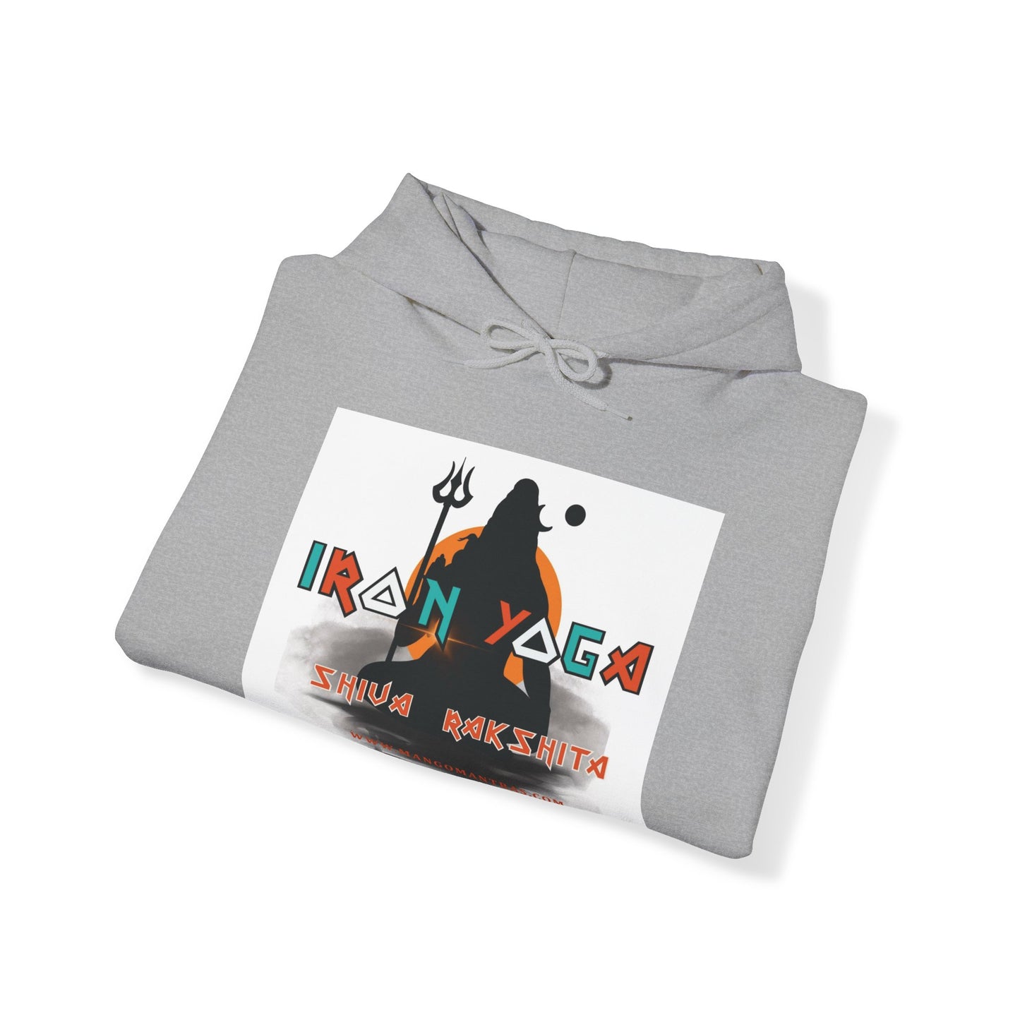 Iron Yoga Unisex Hooded Sweatshirt