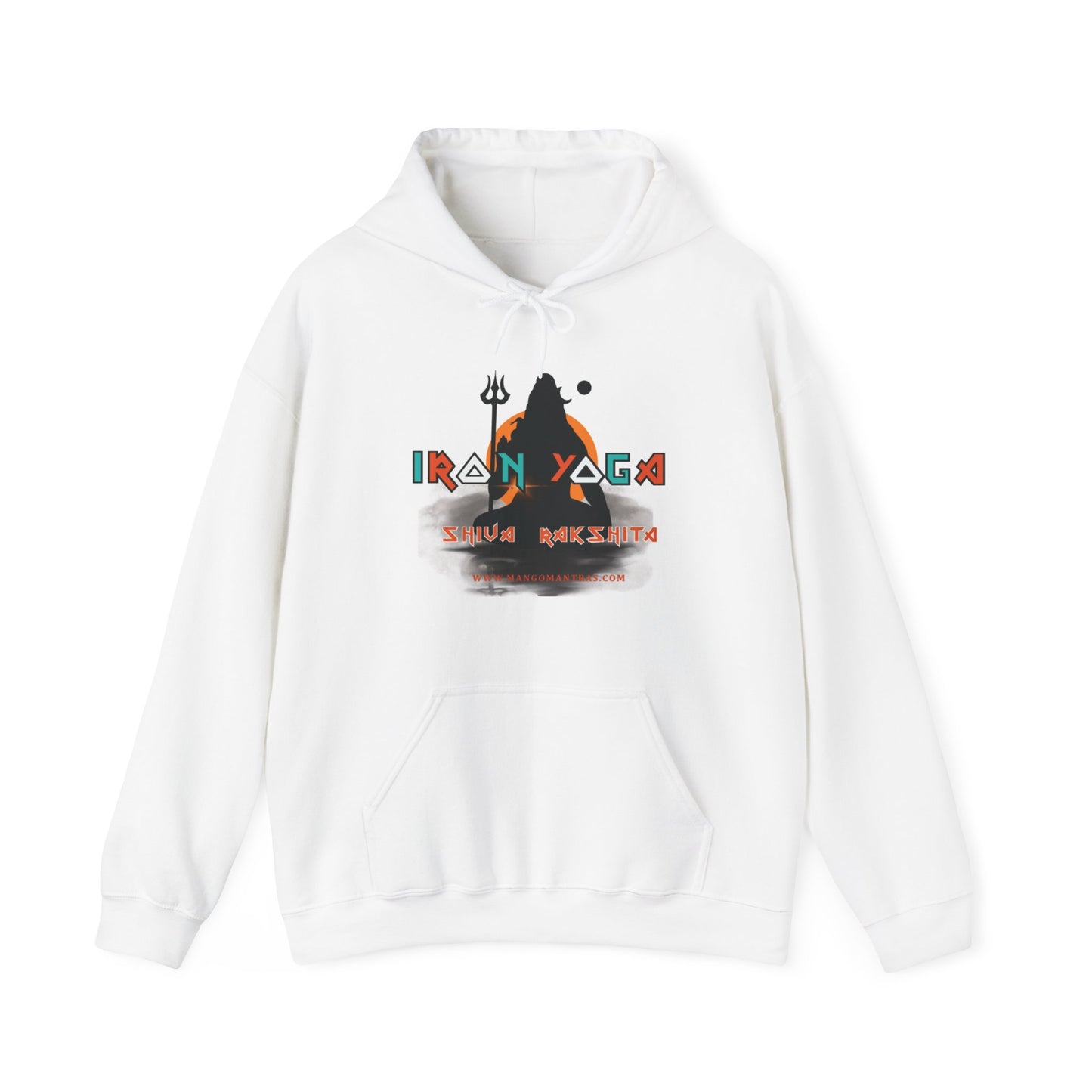 Iron Yoga Unisex Hooded Sweatshirt