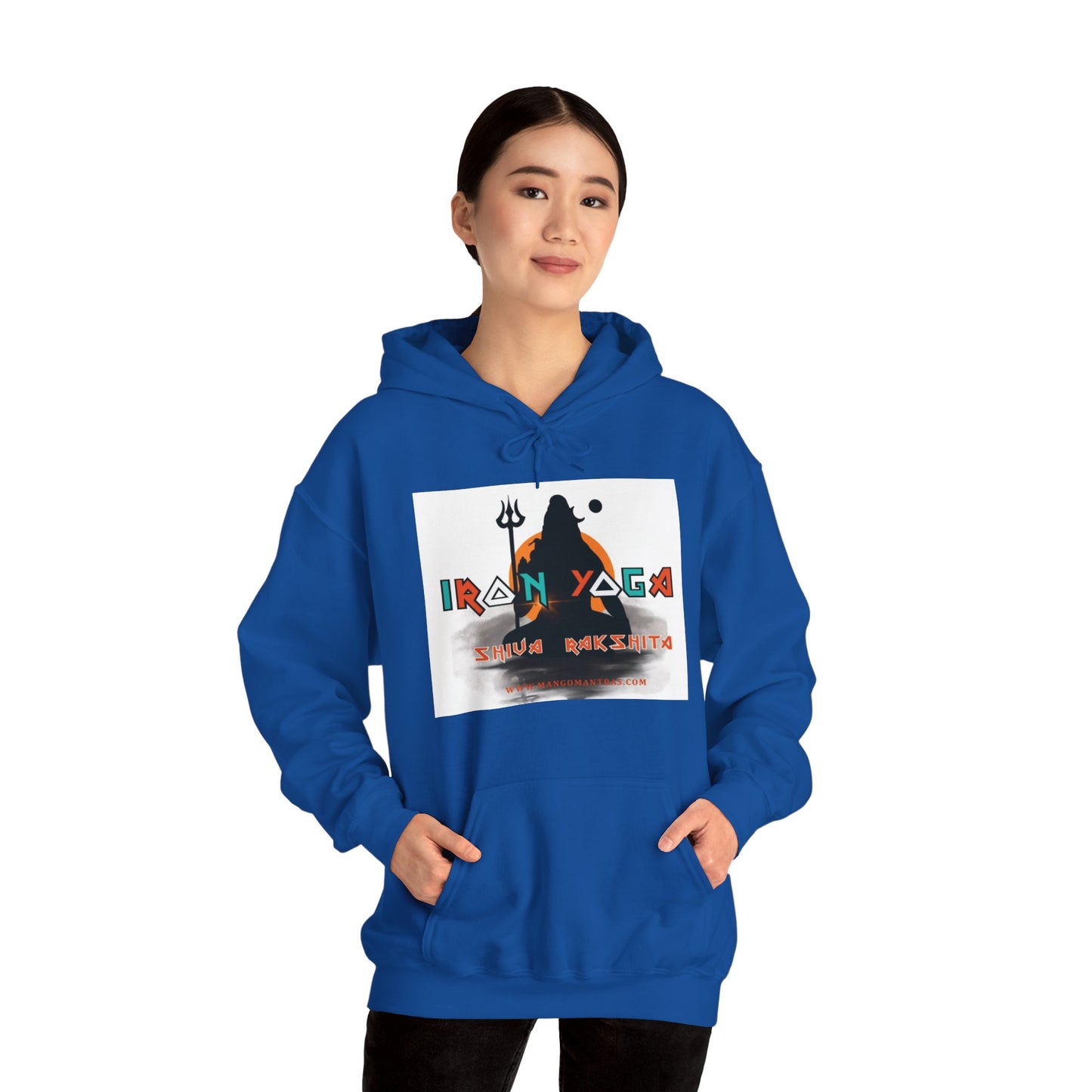 Iron Yoga Unisex Hooded Sweatshirt